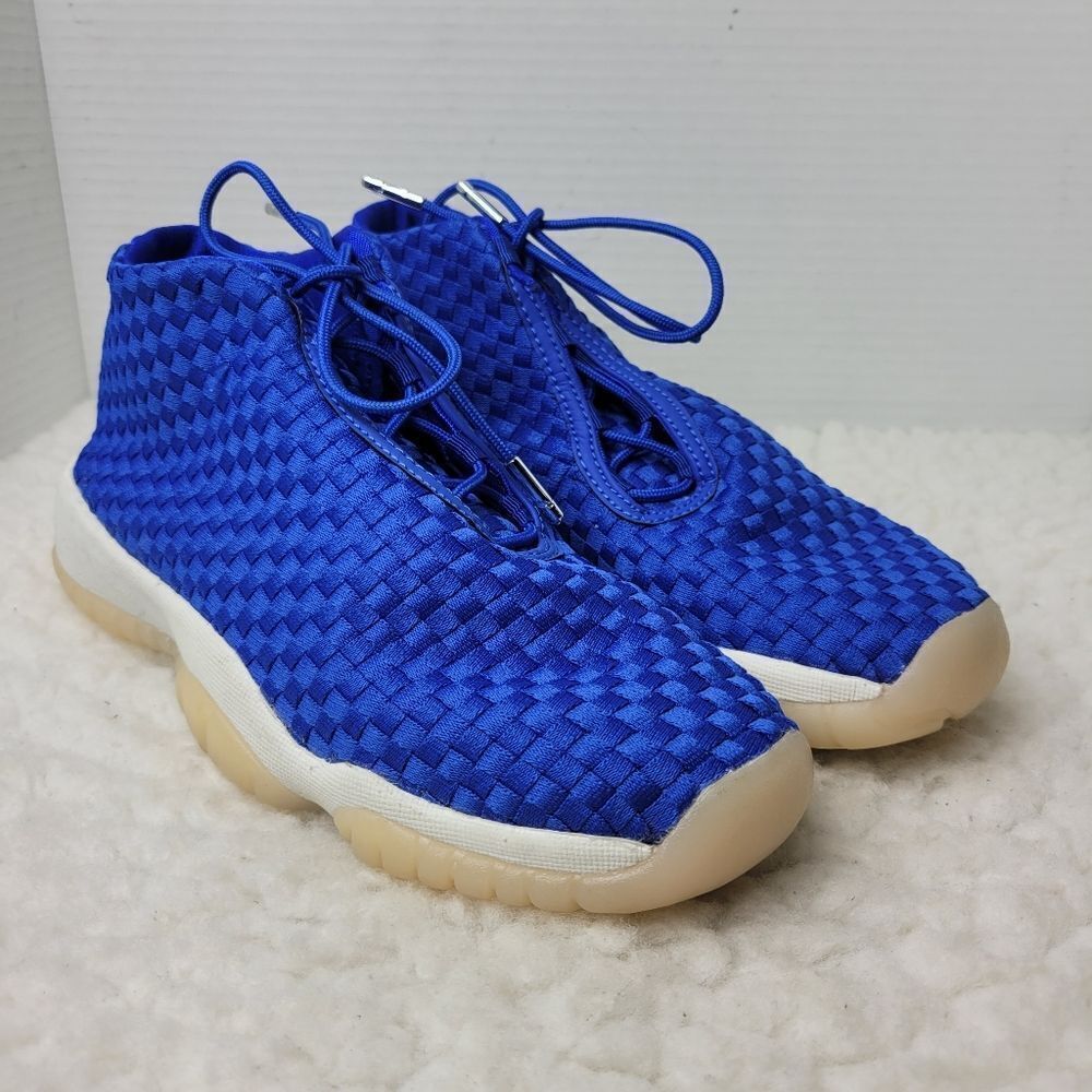 Air Jordan Future Gym Blue White Size 6.5 Sneaker Shoes Rare